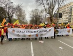 Centenars de milers de gràcies als prop de 5.000 caçadors/es de Catalunya per defensar a Madrid el futur de la caça